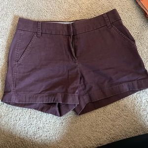 Purple J.Crew Shorts